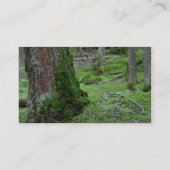 コケむした木の森林森 名刺 (裏面)