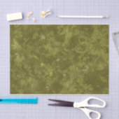 コケむした緑の群葉のティッシュペーパー 薄葉紙 (クラフト)