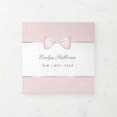 コケエレガントットピンクボウ三折パンフレット 三つ折りカード (カバー)