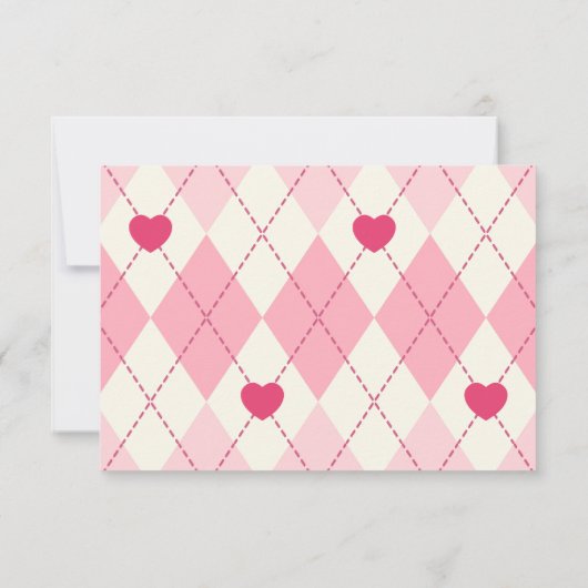 コケエレガントットピンクボウ卒業 サンキューカード (裏面)