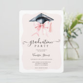 コケエレガントットボウ卒業3枚 招待状 (スタンド正面)