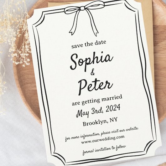 コケエレガントット手引き弓タイムレス結婚 セーブザデート