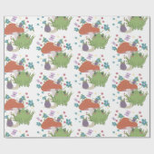コケガエル ラッピングペーパー (フラット)