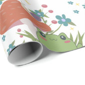 コケガエル ラッピングペーパー (ロールコーナー)