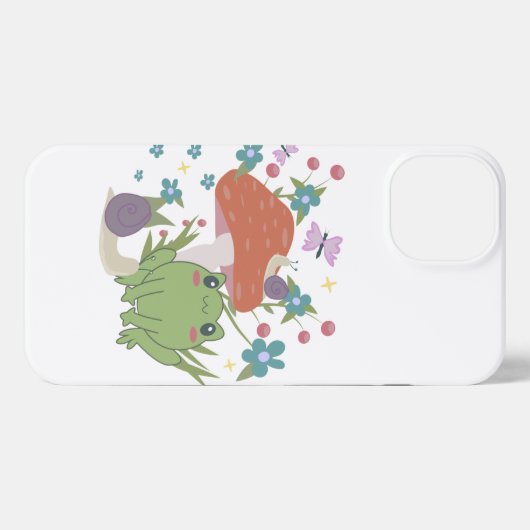 コケガエル iPhoneケース (裏面横)