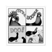 コケコッコーとやれ セルフインキングスタンプ (デザイン)