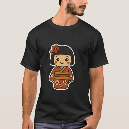 コケシちゃん Tシャツ (正面)