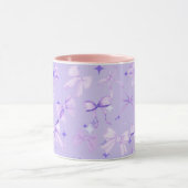 コケッガーリークピンクパープルパステルボーマグ マグカップ (中央)