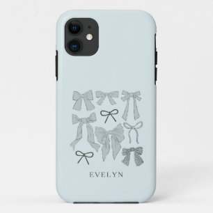 コケッガーリート弓ブルー iPhone 11 ケース