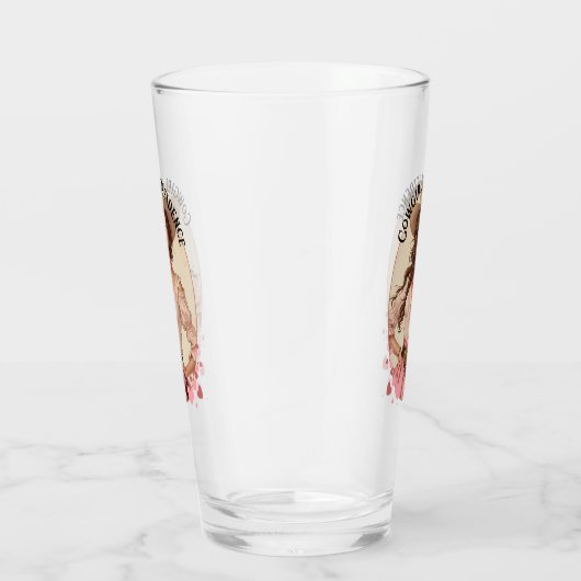 コケッティーカウガールウェスタンファッション ポートレート タンブラーグラス (右)