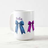 コケッティー・ノーティカル・ボウ！ コーヒーマグカップ (正面左)