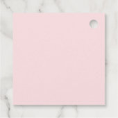 コケッティ ストロベリー ベイビー シャワー フェイバータグ (裏面)