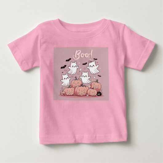 コケッティ ハロウィン ベビーTシャツ (正面)