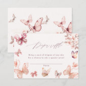 コケッティ バタフライ | バタフライのおむつくじ エンクロージャーカード (正面/裏面)
