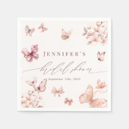 コケッティ バタフライ |  バタフライのブライズシャワー スタンダードカクテルナプキン