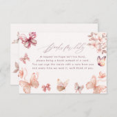 コケッティ バタフライ | 赤ちゃんのための蝶の絵本 エンクロージャーカード (正面/裏面)