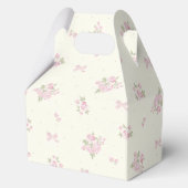 コケッティ ピンク リボン 誕生日 ギフト ボックス (裏面)