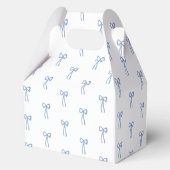 コケッティ ボウ サムシング ブルー ブライダル シャワー フェイバー フェイバーボックス (裏面)