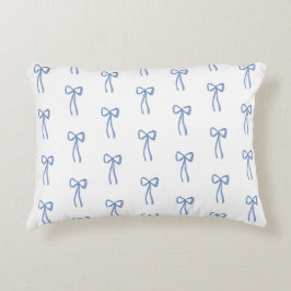 コケッティ リトル ボウ ブルー グランデュミレニアム アクセントクッション