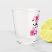 コケッティ レッド チェリー ボウ ブライズメイド 21歳の誕生日 ショットグラス (左)