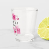 コケッティ レッド チェリー ボウ ブライズメイド 21歳の誕生日 ショットグラス (右)