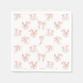 コケッテイ シューズ パターン スタンダードカクテルナプキン (正面)