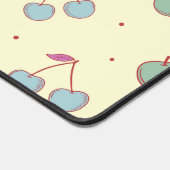 コケットさくらんぼとAppleのカスタマイズスローガンまたは名前 デスクマット (コーナー)