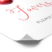 コケットさくらんぼオントップベビーシャワーウィリーズ ポスター (角)