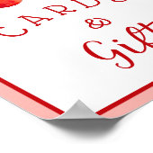 コケットさくらんぼカード&ギフトサイン ポスター (角)