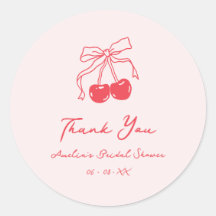 コケットさくらんぼブライダルシャワーサンキュービター