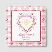 コケットさくらんぼモノカムブライダルシャワー ゲストブック (正面)