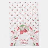 コケットさくらんぼ キッチンタオル (縦)