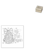 コケットのクリスマスツリーケーキ今季 ラバースタンプ (押印)