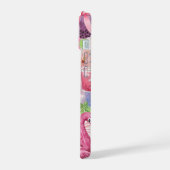 コケットのコラージュ、ピンク&かわいいガーリー電話ケース iPhone 15ケース (左側面)