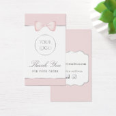 コケットのピンクボウのパッケージのインサート (デスク)