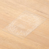 コケットウッドランドガーデン結婚フローラ アクリル招待状 (レイダウン)