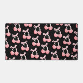 コケットエステティックボウさくらんぼカスタムモノグラム デスクマット (正面)