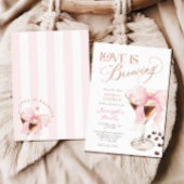 コケットエスプレッソマルティーニブライダルシャワー 招待状