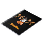 コケットカボチャかわいいカスタム ノートブック (左側)