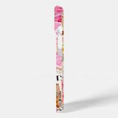 コケットガール名門私立校風のコラージュ、電話ケース Case-Mate iPhoneケース (裏面 / 左)