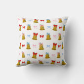 コケットクラシッククリスマスベル&ボウ クッション (裏面)