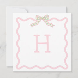 コケットクリスマスウェーブフォトクリスマスカード ノートカード