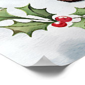 コケットクリスマスウォールアートウェスタンクリスマスプリント ポスター (角)