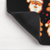 コケットクリスマスツリーケーキサンタクロースNkキリスト マウスパッド (コーナー)