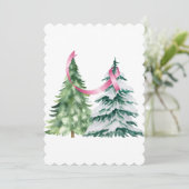 コケットクリスマスツリー、乳がん認識度 シーズンカード (スタンド正面)