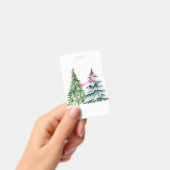 コケットクリスマスツリー、乳がん認識度 バッジ (手持ち)