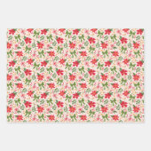 コケットクリスマストナ名門私立校風のデナー ラッピングペーパーシート (正面2)