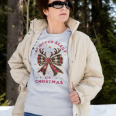 コケットクリスマスプレイドトナディレディーボウ スウェットシャツ