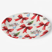 コケットクリスマスプレート ペーパープレート (アングル)