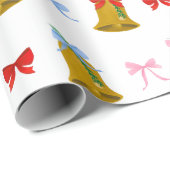 コケットクリスマスベル&ボウクラシックズ ラッピングペーパー (ロールコーナー)